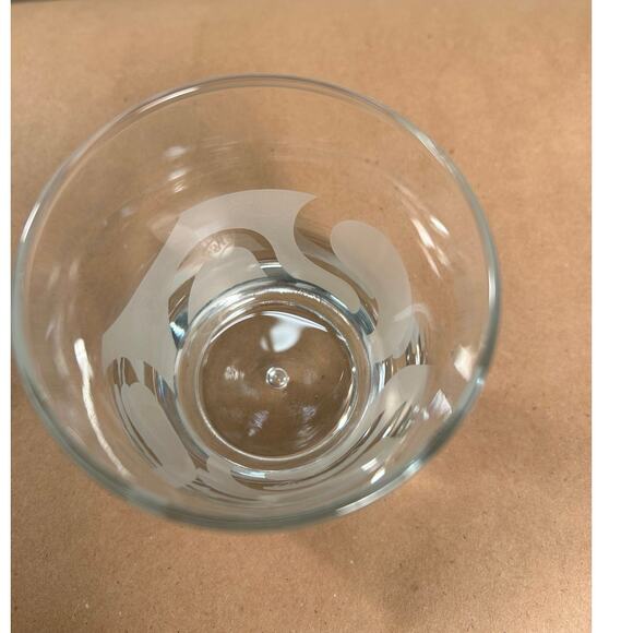 Bailey’s bar glass single etched bubble base - Irish Cream drink ware, barware - Picture 2 of 5